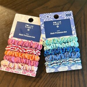 Roller Rabbit x Target Set of 2 Satin Scrunchies